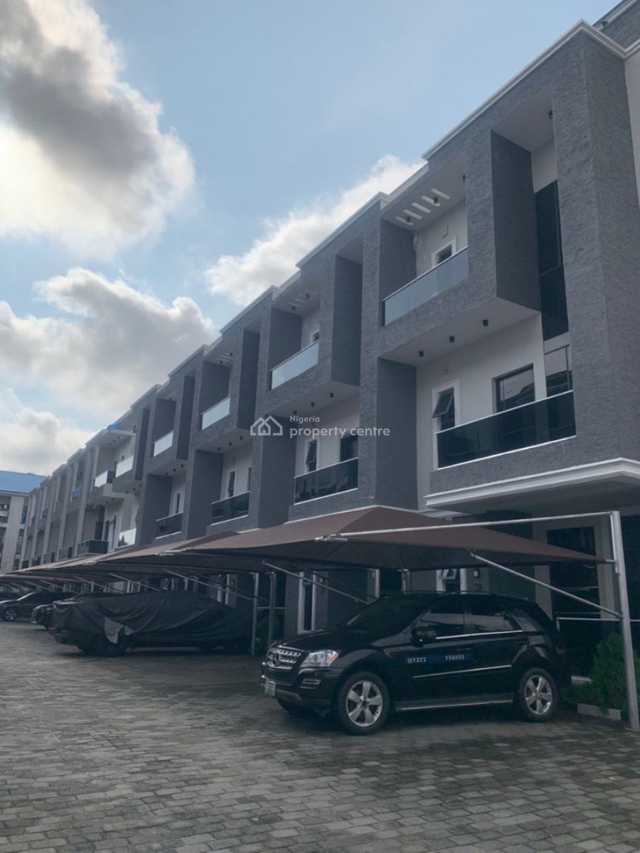 Serviced 4-bedroom Terrace Duplex with Bq, Victoria Island (vi), Lagos, Terraced Duplex for Rent