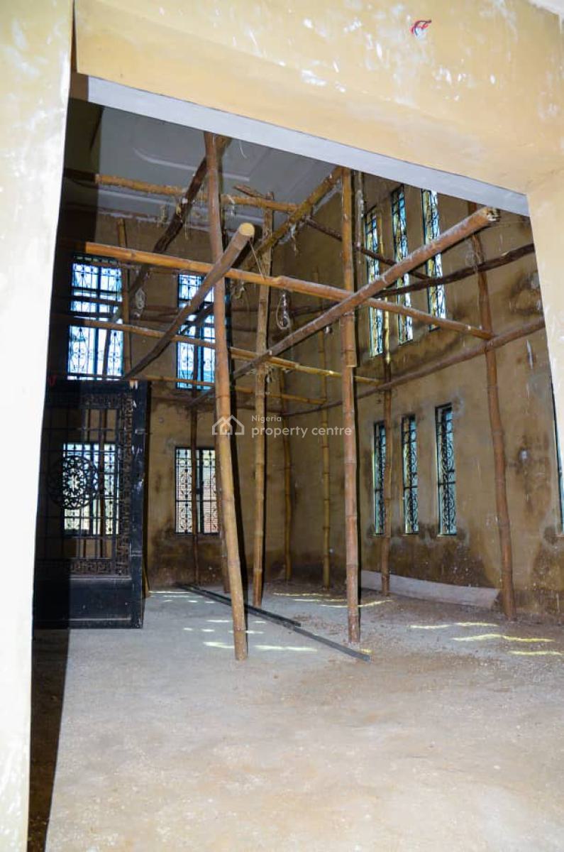 80% Completed 4 Bedroom Duplex on a Standard Plot of Land, Abese, Elebu, Ibadan, Oluyole, Oyo, Detached Duplex for Sale