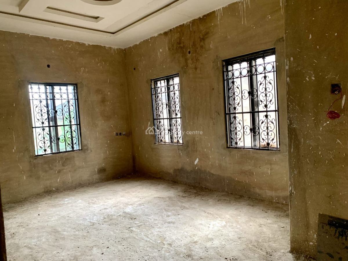 80% Completed 4 Bedroom Duplex on a Standard Plot of Land, Abese, Elebu, Ibadan, Oluyole, Oyo, Detached Duplex for Sale