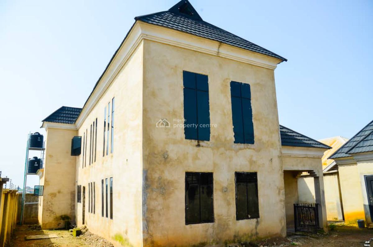 80% Completed 4 Bedroom Duplex on a Standard Plot of Land, Abese, Elebu, Ibadan, Oluyole, Oyo, Detached Duplex for Sale