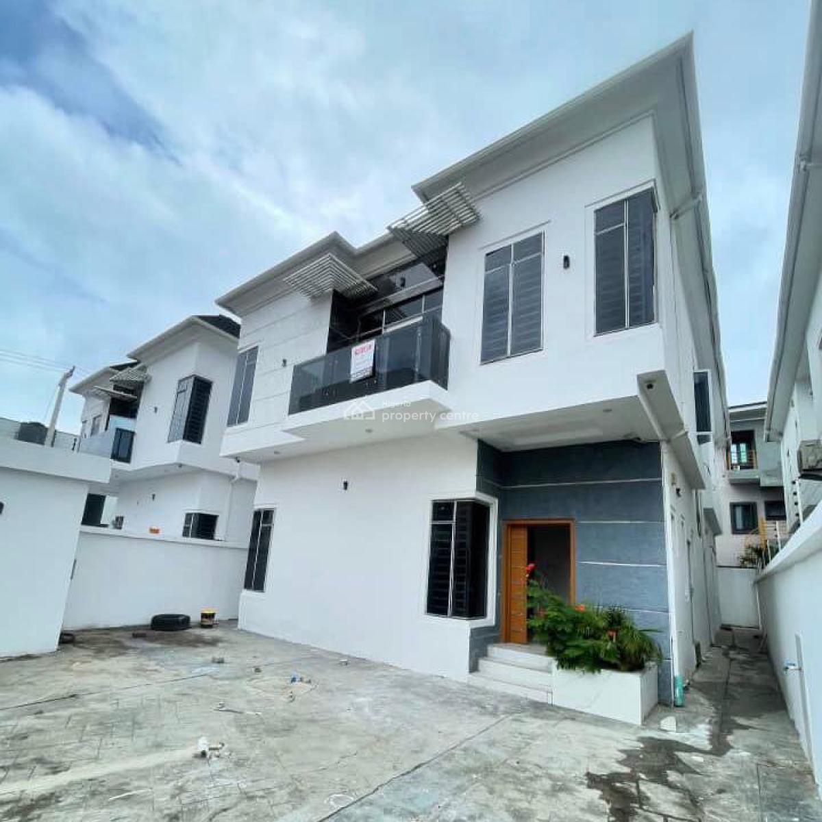 4 Bedroom Fully Detached Duplex with Bq, Ikate, Lekki, Lagos, Detached Duplex for Rent