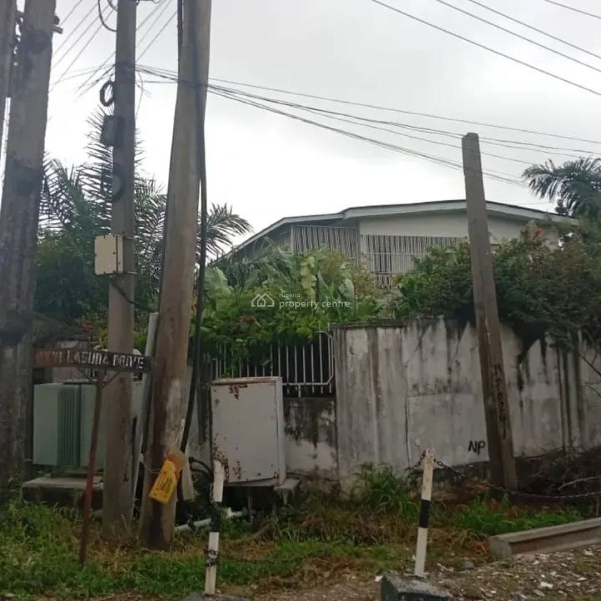 Land Measuring 1,387sqm with a Structure, Off Adeniyi Jones Avenue, Ikeja, Lagos, Residential Land for Sale