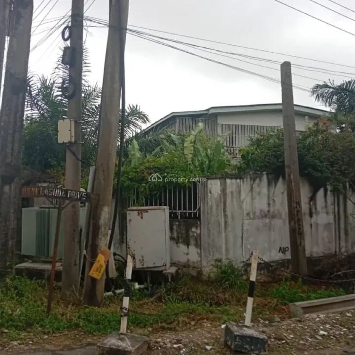 Land Measuring 1,387sqm with a Structure, Off Adeniyi Jones Avenue, Ikeja, Lagos, Residential Land for Sale