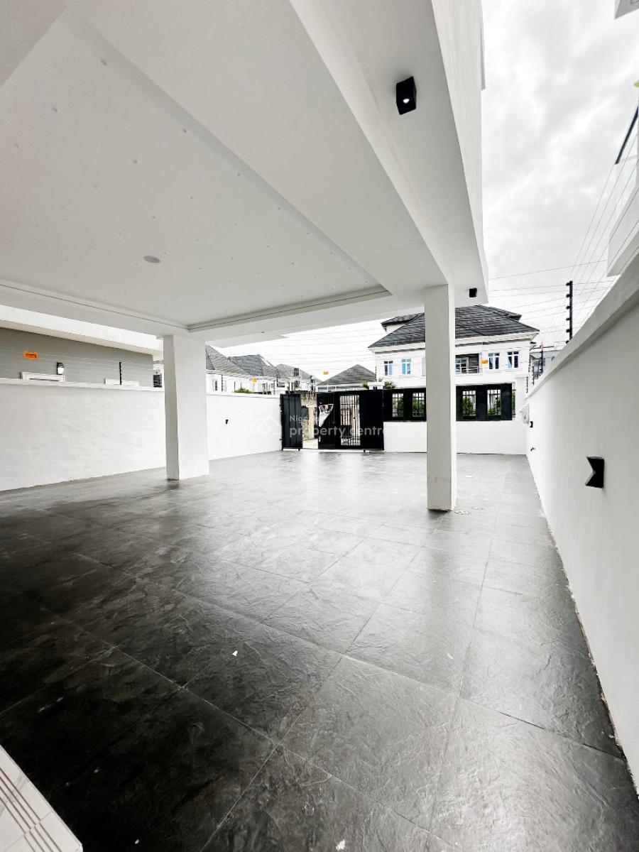 Contemporary 5-bedroom Fully Detached Duplex with Swimming Pool, Chevron, Lekki, Lagos, Detached Duplex for Sale
