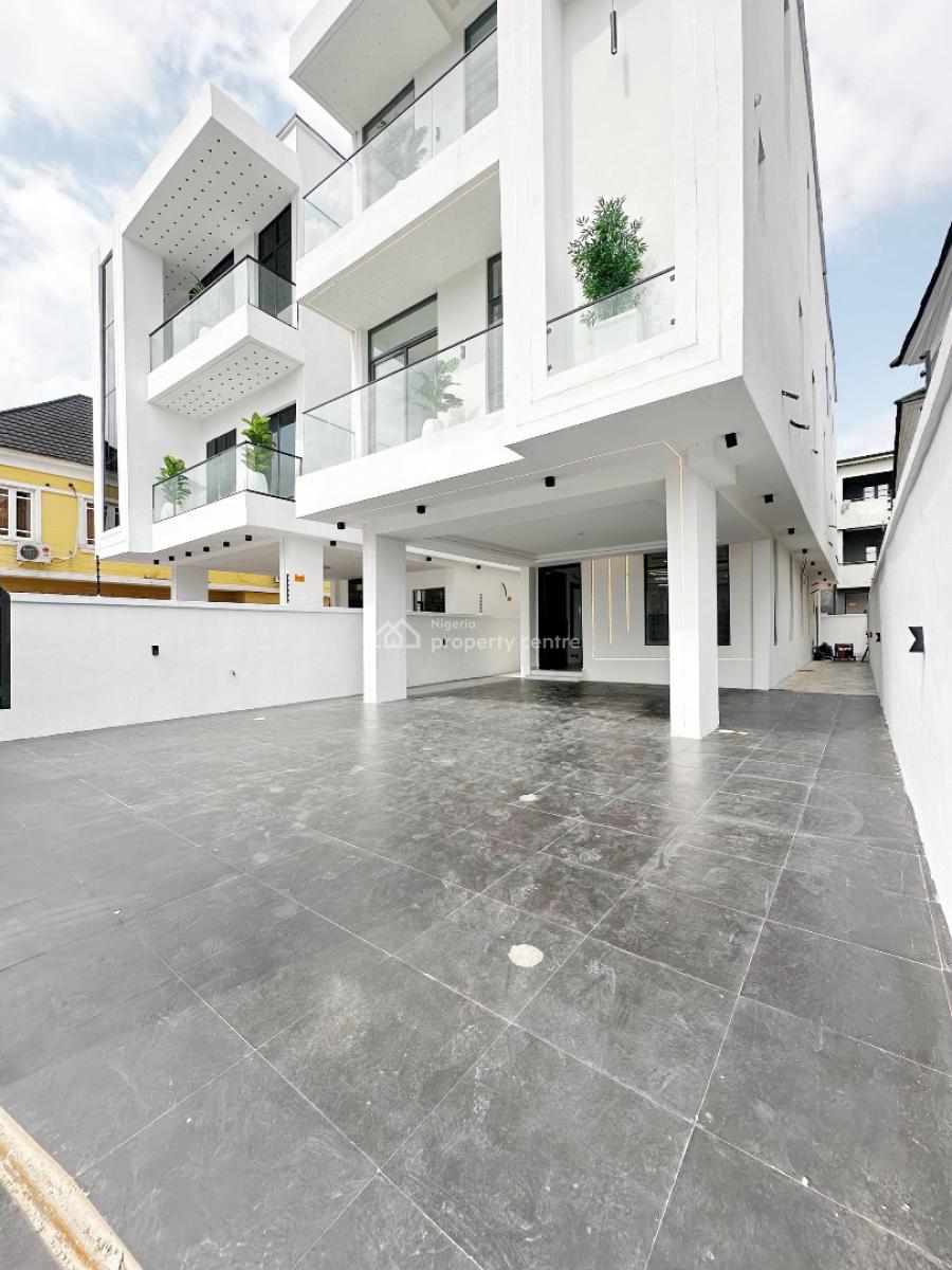 Contemporary 5-bedroom Fully Detached Duplex with Swimming Pool, Chevron, Lekki, Lagos, Detached Duplex for Sale