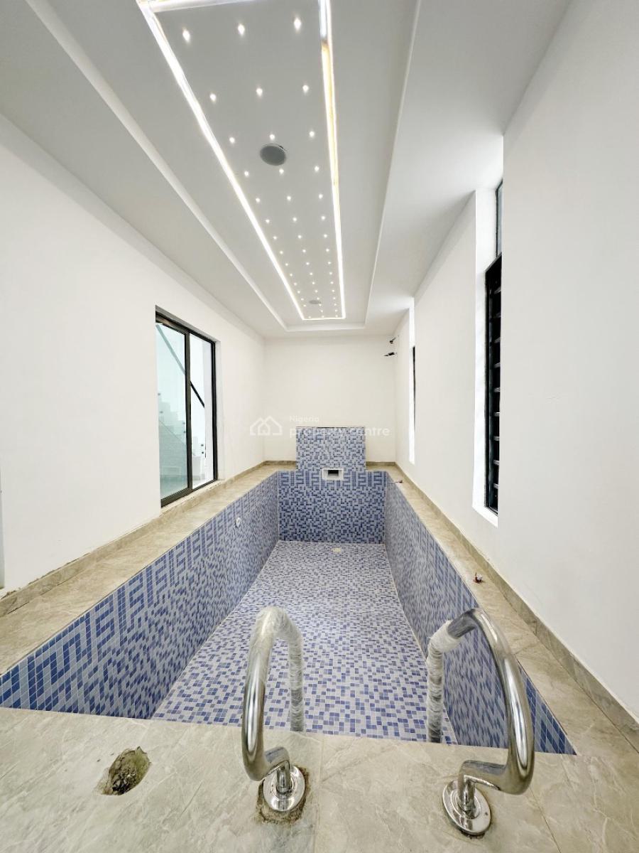 Contemporary 5-bedroom Fully Detached Duplex with Swimming Pool, Chevron, Lekki, Lagos, Detached Duplex for Sale