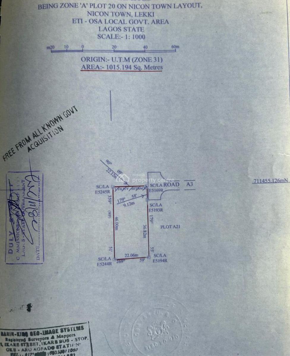 5 Bedroom Residential Mansion, Off Banana Island Road, Ikoyi, Lagos, Detached Duplex for Sale