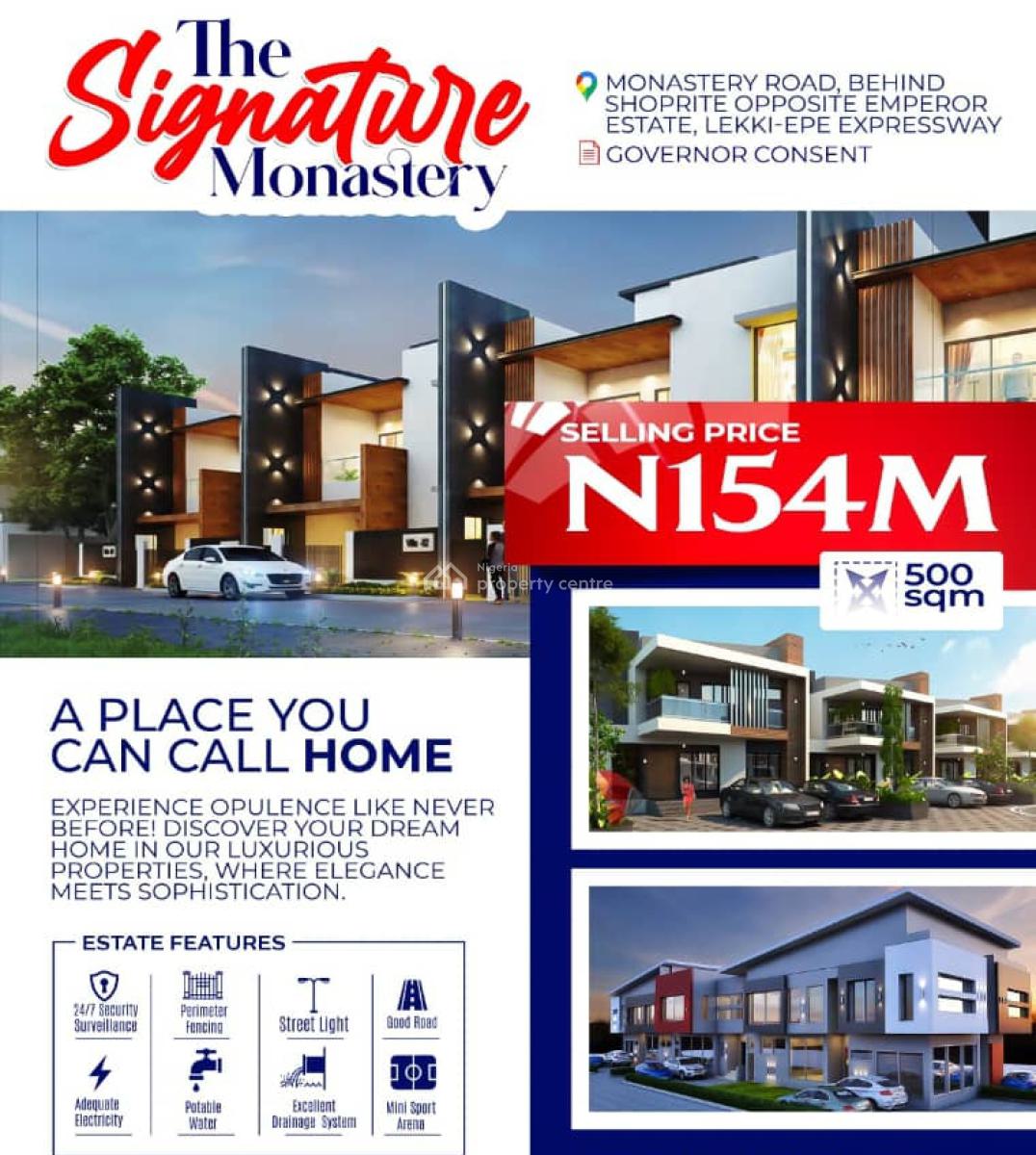 Plots of Land with Governors Consent: 20% Promo Discount, The Signature Estate, Monastery Road By Shoprite Novare Mall, Sangotedo, Ajah, Lagos, Residential Land for Sale