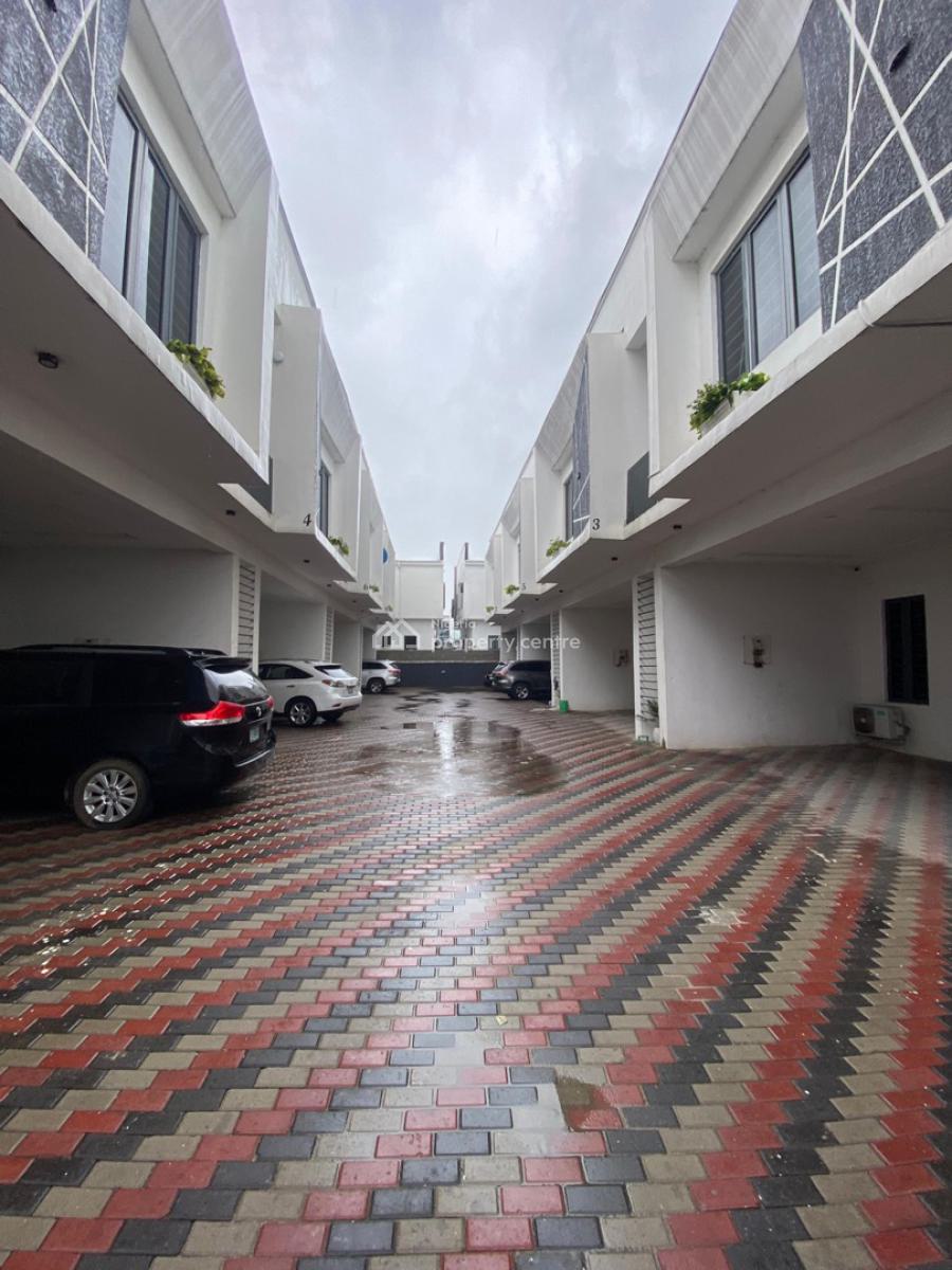 4 Bedroom Fully Furnished Terrace Duplex with Solar Panel, Orchid, Lekki, Lagos, Terraced Duplex for Rent