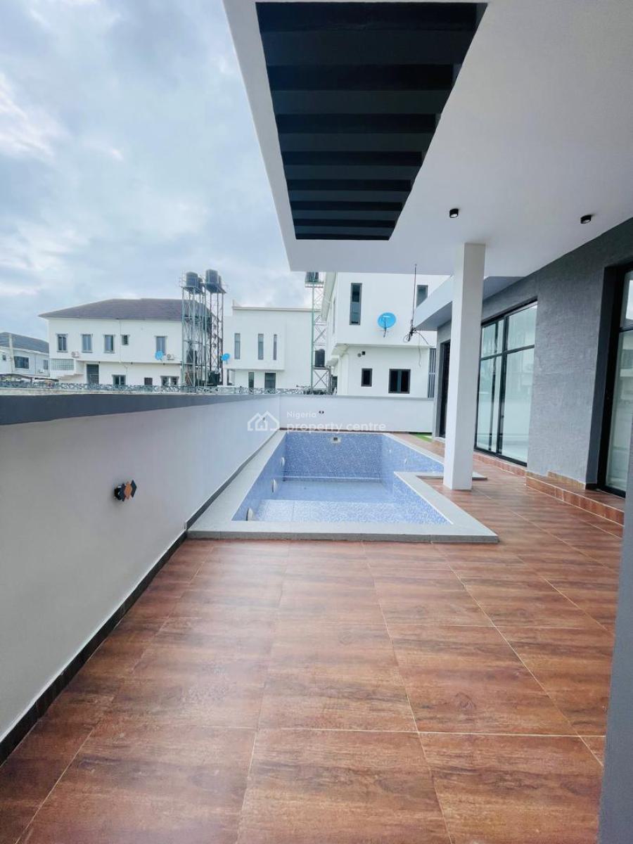 Newly Built 5 Bedroom Fully Detached House with En-suite Bedrooms, Lakeview Park 2 Estate, Orchid Road, Chevron Toll Gate, Lekki, Lagos, Detached Duplex for Sale