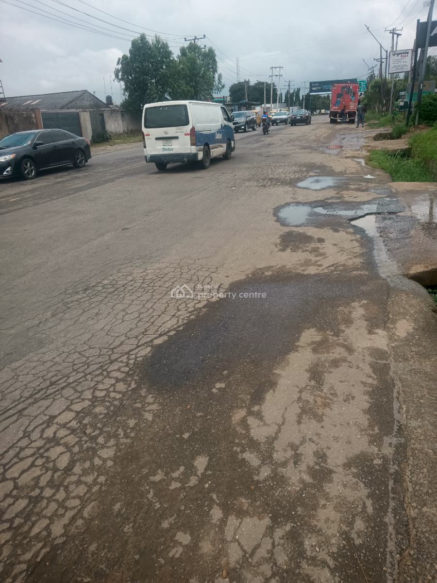 Functional Plot of Land (450sqm) for All Commerical Purposes, Facing Directly on Cmd Road, Gra Phase 2, Magodo, Lagos, Commercial Land for Sale