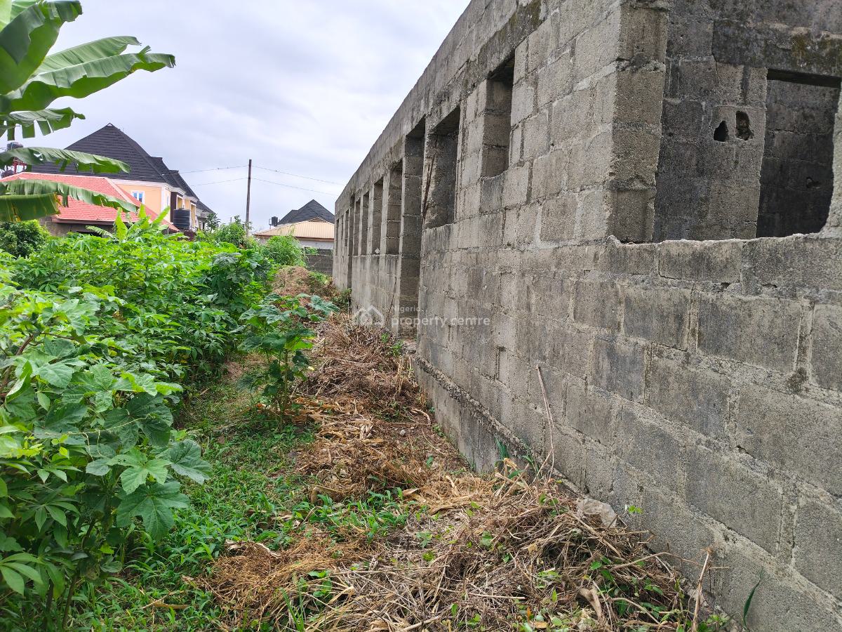 2 Units of 3 Bedroom Bungalow on 682sqm Land, Segun Olaogun Street Off Baiyeku Igbogbo Road By Lagos Housing Estate, Igbogbo, Ikorodu, Lagos, House for Sale