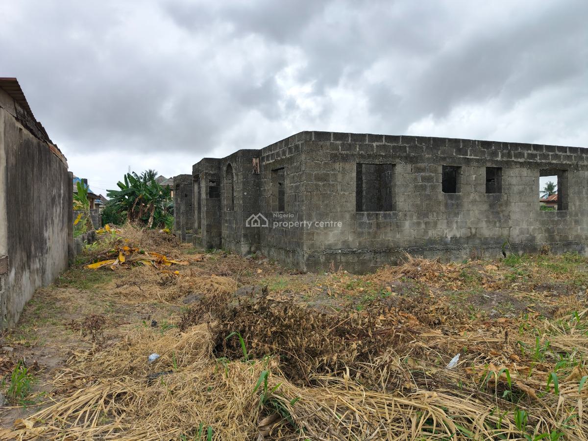 2 Units of 3 Bedroom Bungalow on 682sqm Land, Segun Olaogun Street Off Baiyeku Igbogbo Road By Lagos Housing Estate, Igbogbo, Ikorodu, Lagos, House for Sale