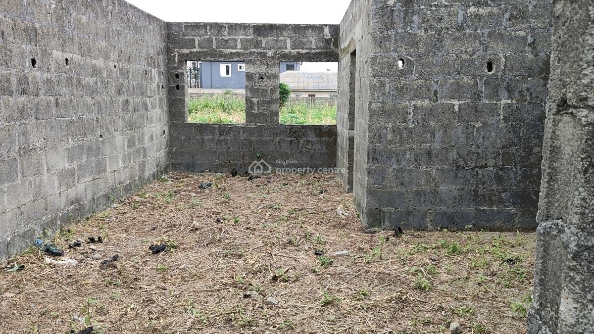2 Units of 3 Bedroom Bungalow on 682sqm Land, Segun Olaogun Street Off Baiyeku Igbogbo Road By Lagos Housing Estate, Igbogbo, Ikorodu, Lagos, House for Sale