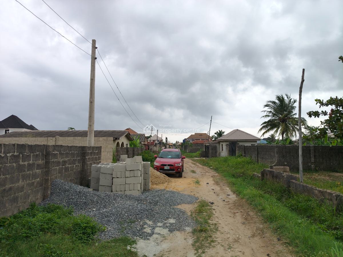 2 Units of 3 Bedroom Bungalow on 682sqm Land, Segun Olaogun Street Off Baiyeku Igbogbo Road By Lagos Housing Estate, Igbogbo, Ikorodu, Lagos, House for Sale
