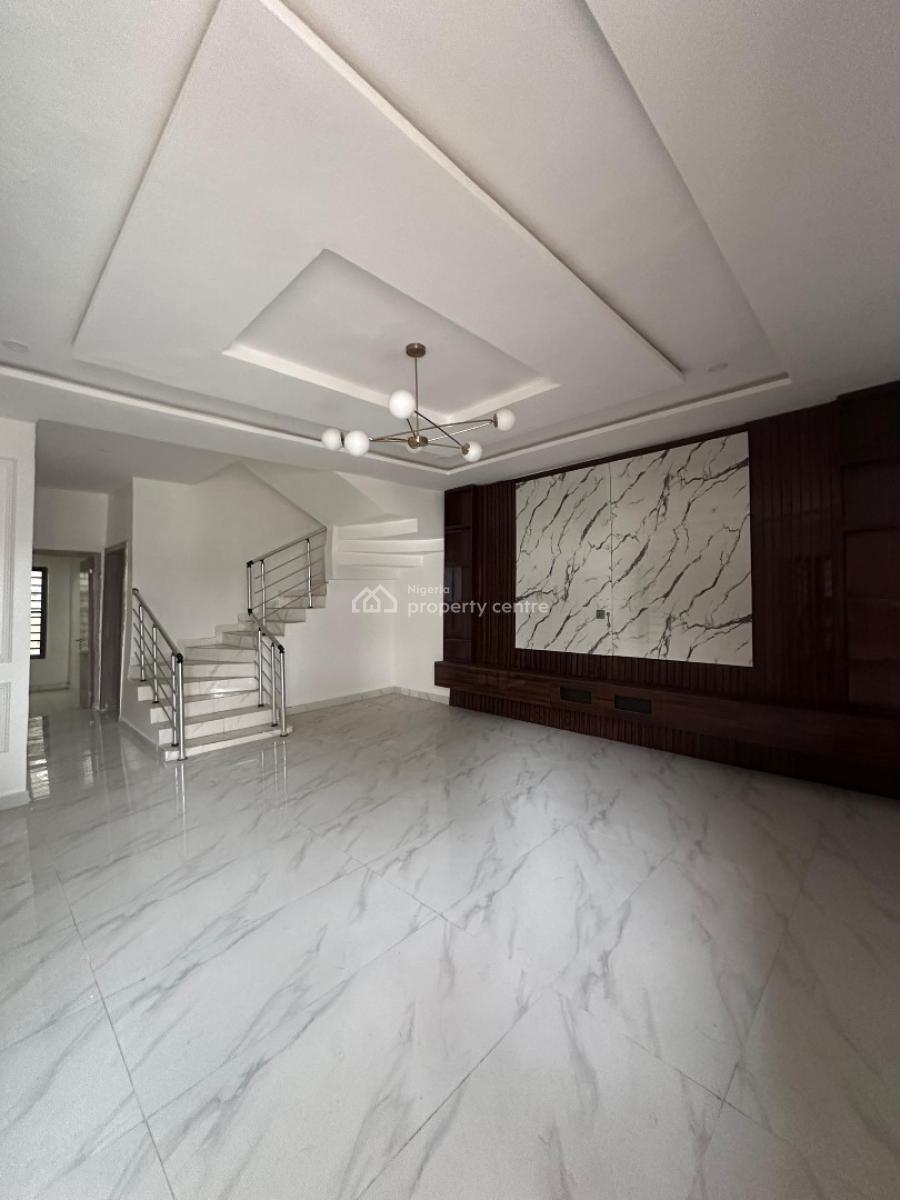 4 Bedroom Semi Detached Duplex with Bq, Chevron, Lekki, Lagos, Semi-detached Duplex for Rent
