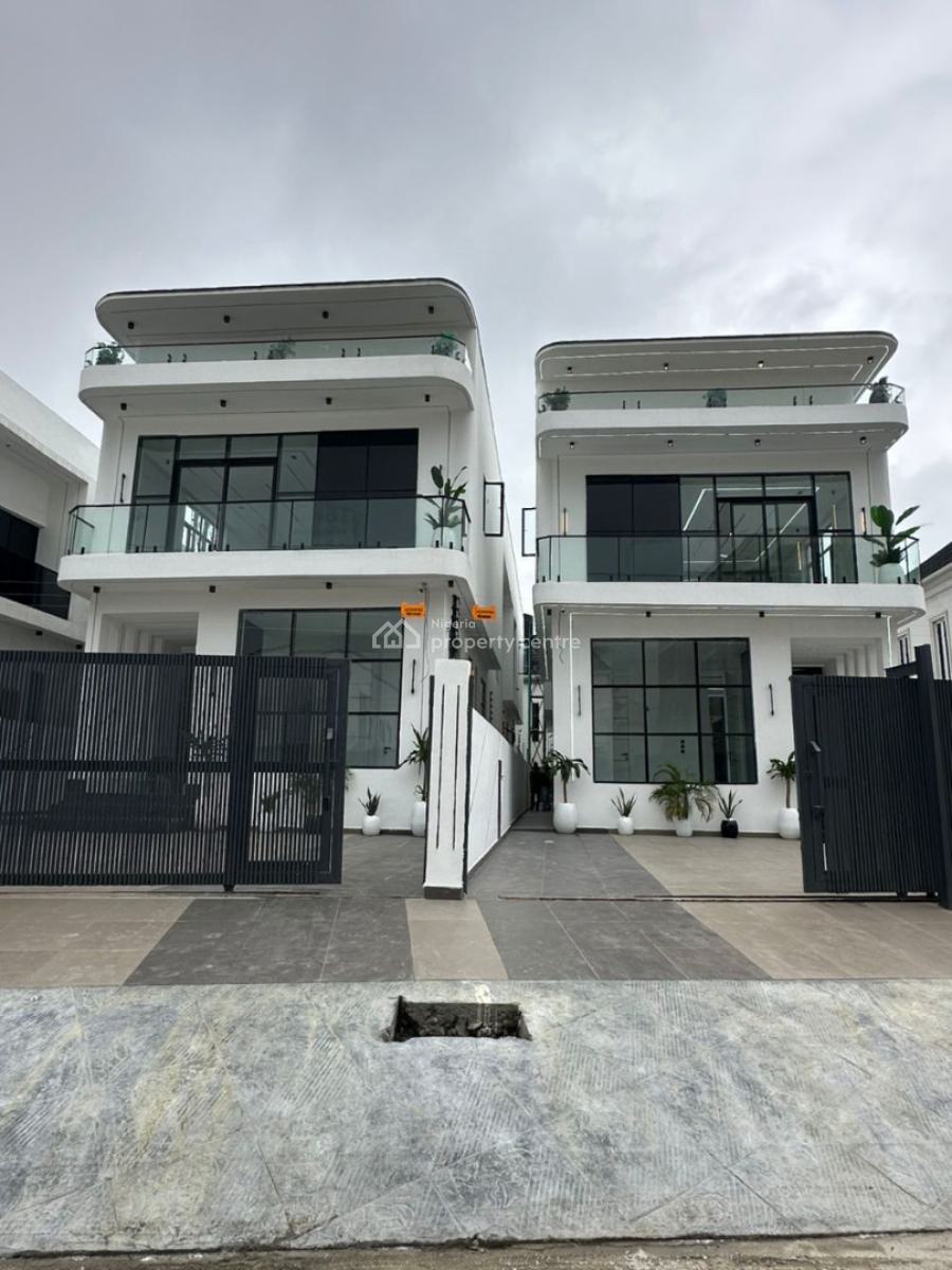 Contemporary 5 Bedroom Fully Detached Duplex, Lekki Phase 2, Lekki, Lagos, Detached Duplex for Sale