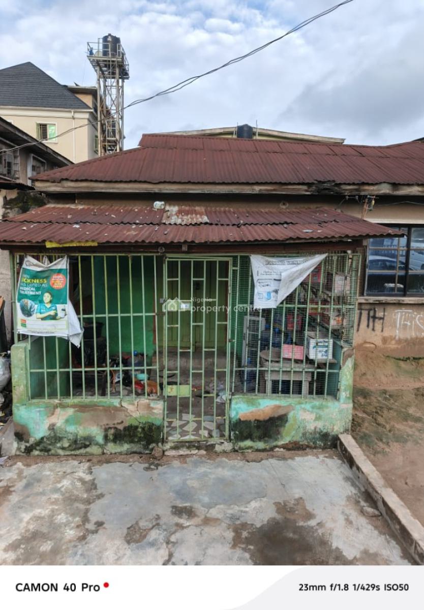 Half Plot of Land in a Demolish Able Building, Church Street, Fola Agoro, Yaba, Lagos, Commercial Land for Sale