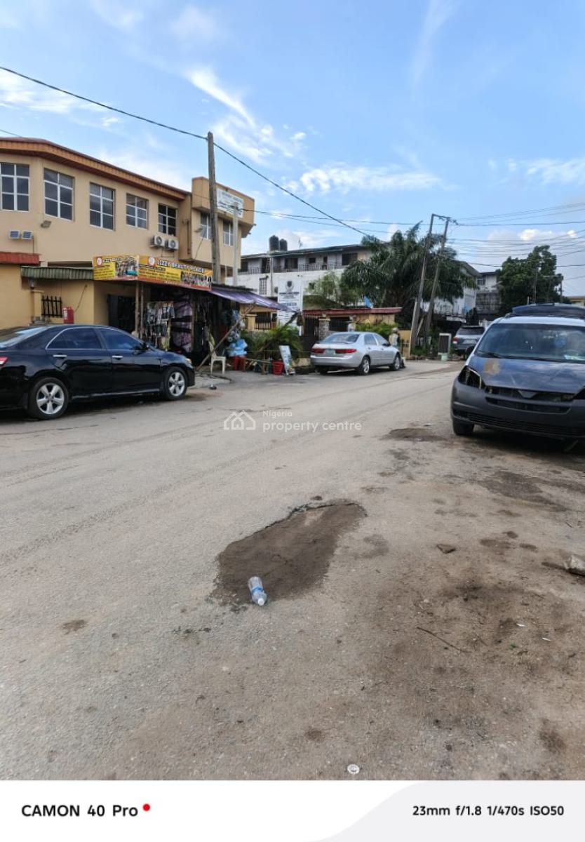 Half Plot of Land in a Demolish Able Building, Church Street, Fola Agoro, Yaba, Lagos, Commercial Land for Sale