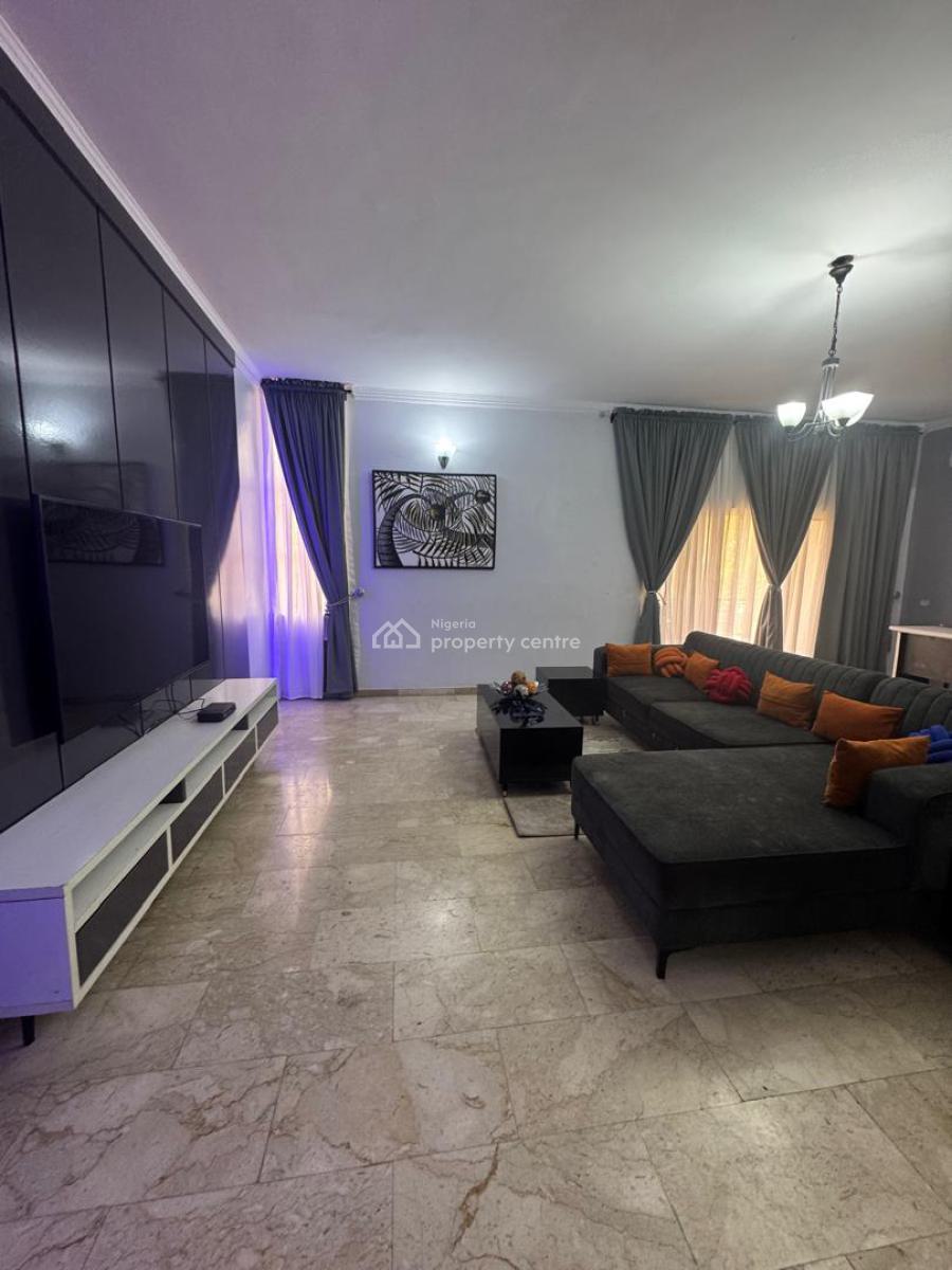 4 Bedroom Fully Furnished Terrace House with a Room Bq, Osborne Phase 1, Ikoyi, Lagos, Terraced Duplex for Rent