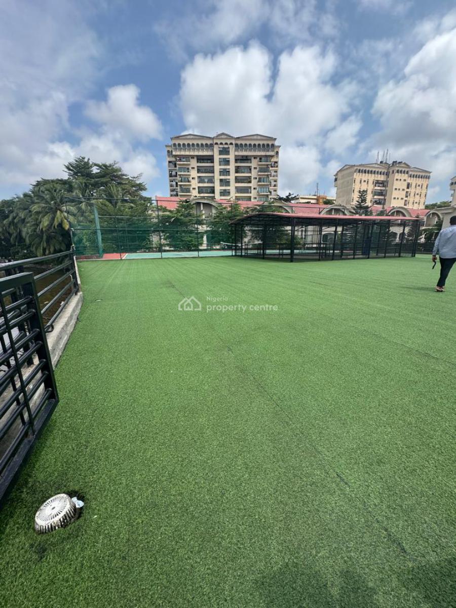 4 Bedroom Fully Furnished Terrace House with a Room Bq, Osborne Phase 1, Ikoyi, Lagos, Terraced Duplex for Rent