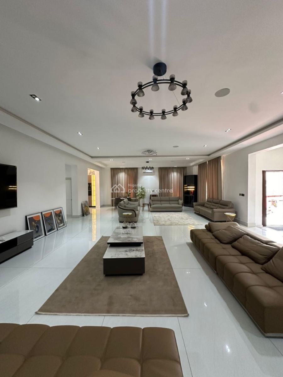 Furnished 4 Bedroom Fully Detached Duplex, Rooftop Lounge, Two Parlors, Guzape Abuja, Guzape District, Abuja, Detached Duplex for Sale