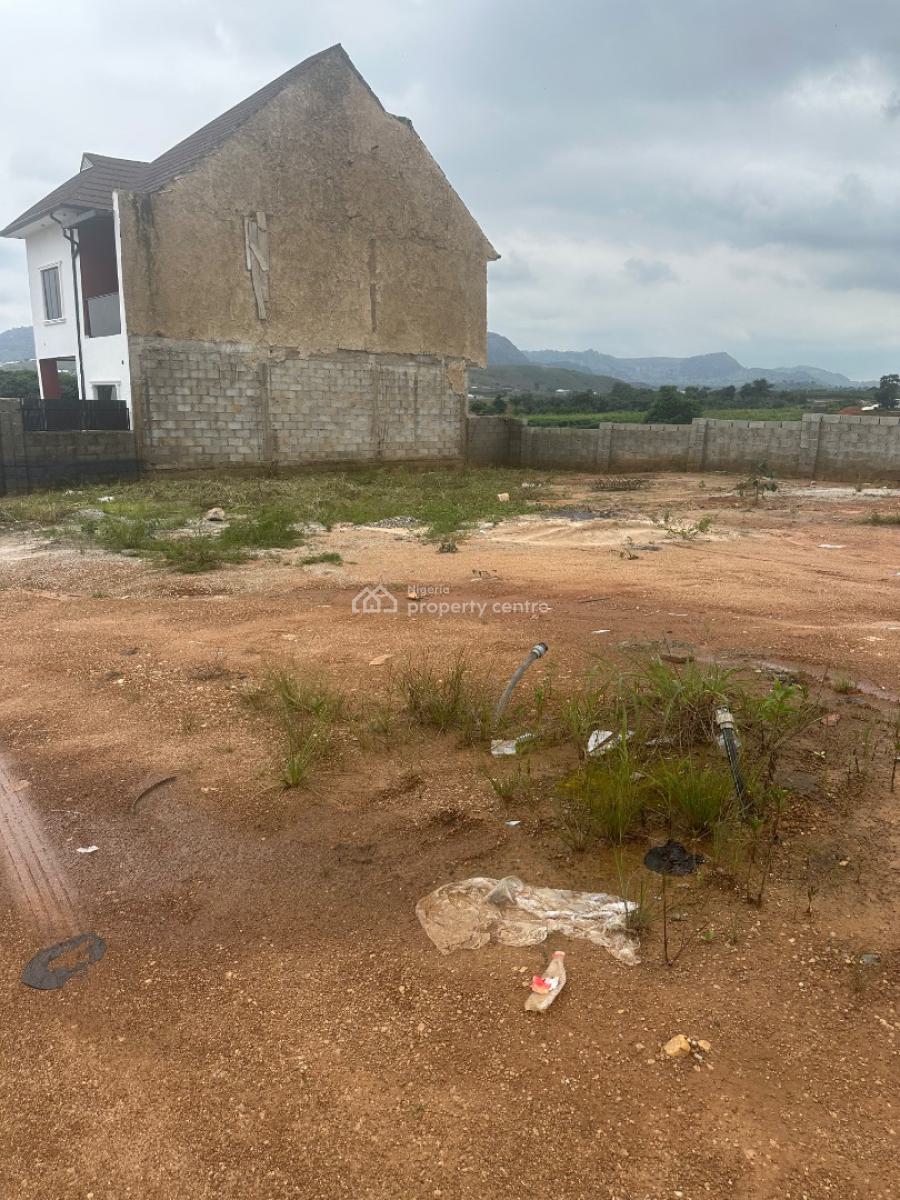 a 250 Sqm of Table Land for a 3/4 Bedroom Duplex in an Estate, Around Military Pension Board F01 Kubwa, Fo1 Layout, Kubwa, Abuja, Residential Land for Sale