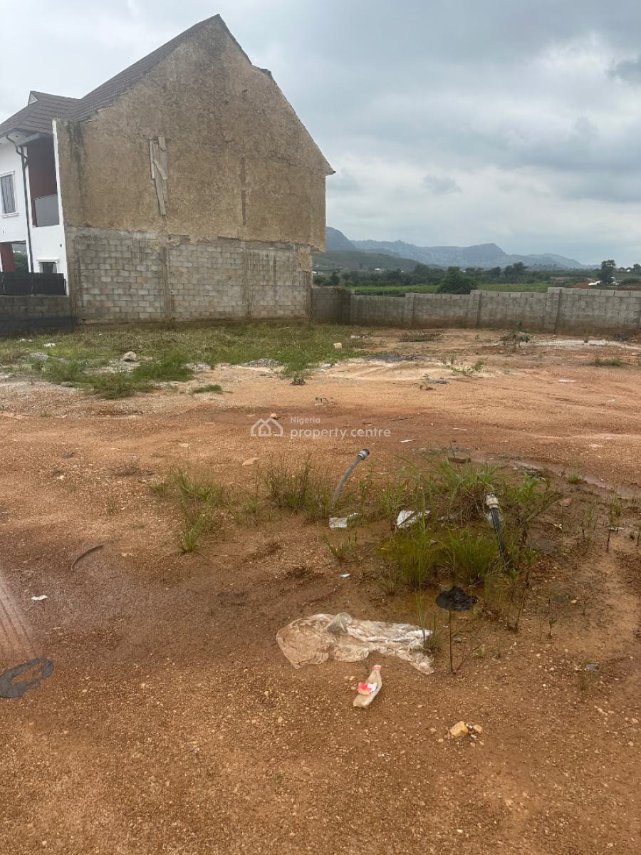 a 250 Sqm of Table Land for a 3/4 Bedroom Duplex in an Estate, Around Military Pension Board F01 Kubwa, Fo1 Layout, Kubwa, Abuja, Residential Land for Sale