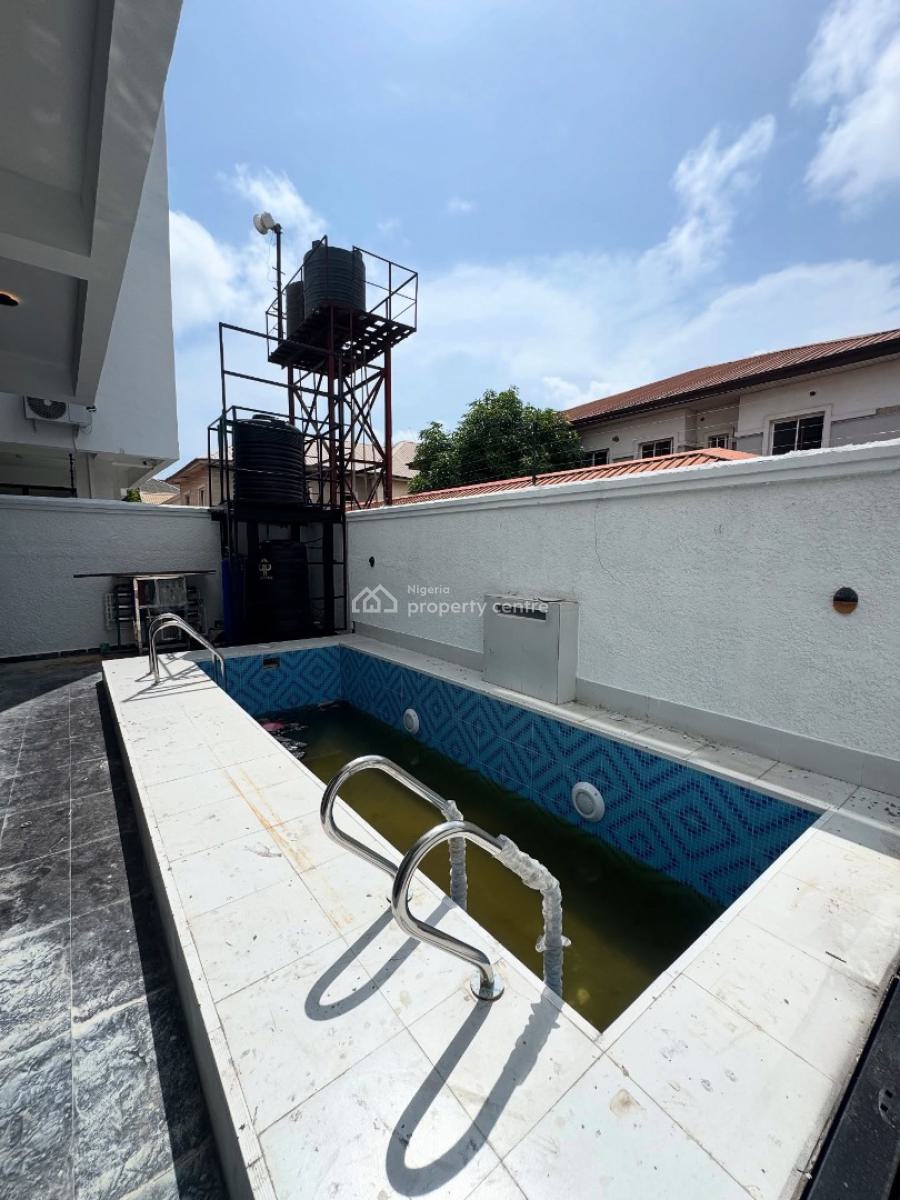 Aesthetically Pleasing 4 Bedroom Detached Duplex with Pool and Bq, Lekki Phase 1, Lekki Phase 1, Lekki, Lagos, Detached Duplex for Sale