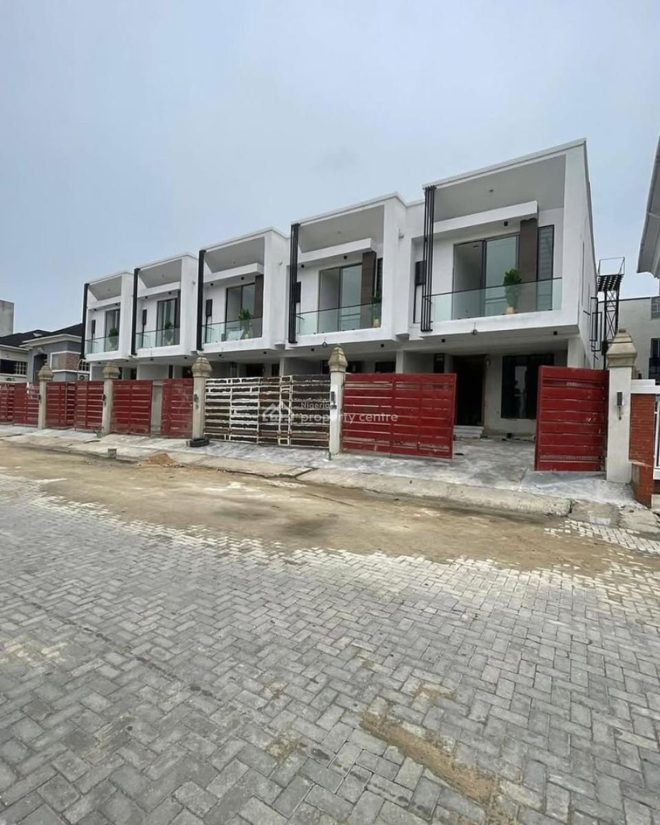 Newly Built 4 Bedroom Self Compound Terrace Duplex, Vgc, Lekki, Lagos, Terraced Duplex for Rent