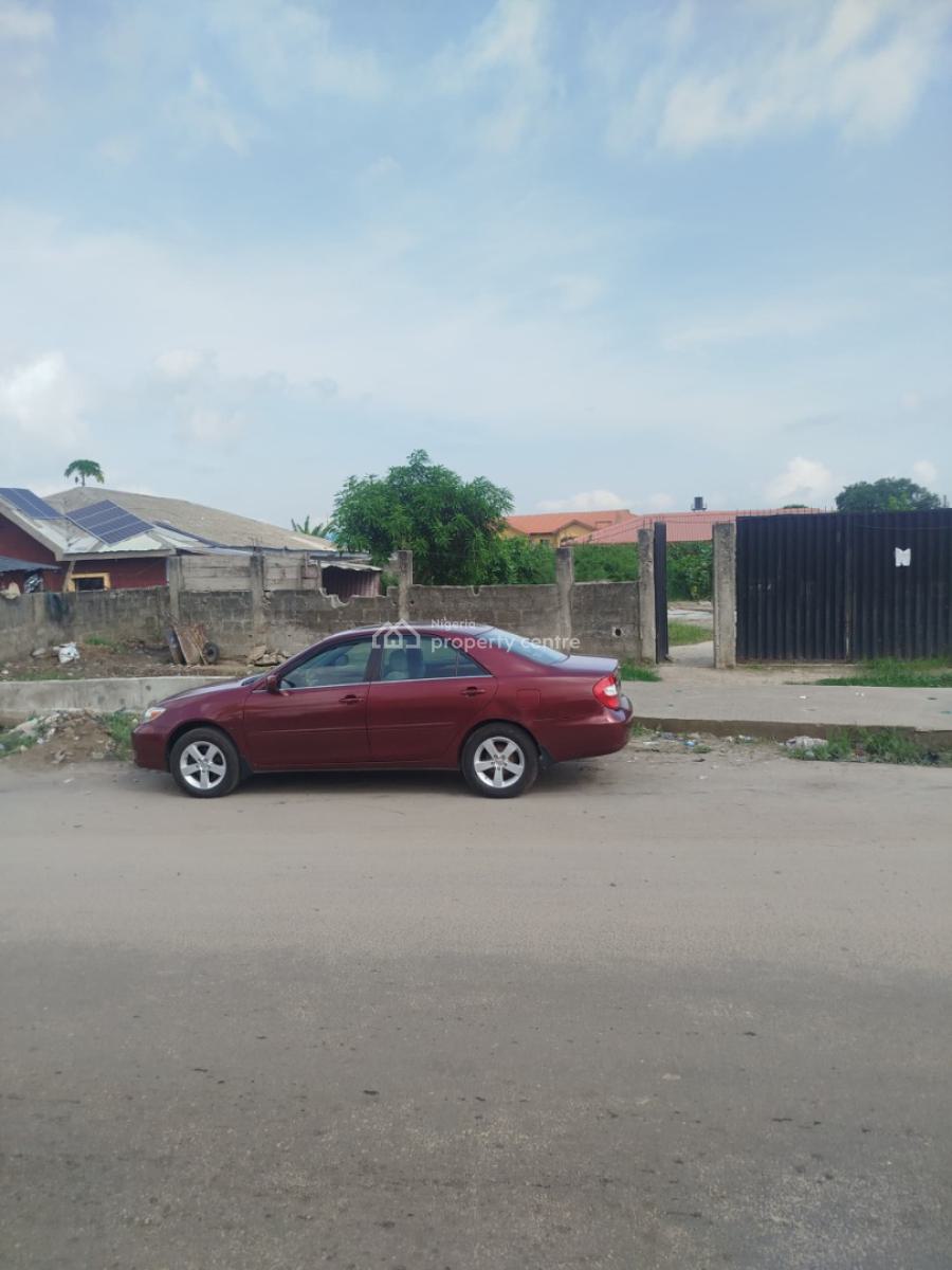 a Plot of Land Fenced and Gated Facing Badore Road, Facing Badore Road, Ajah, Lagos, Mixed-use Land for Sale
