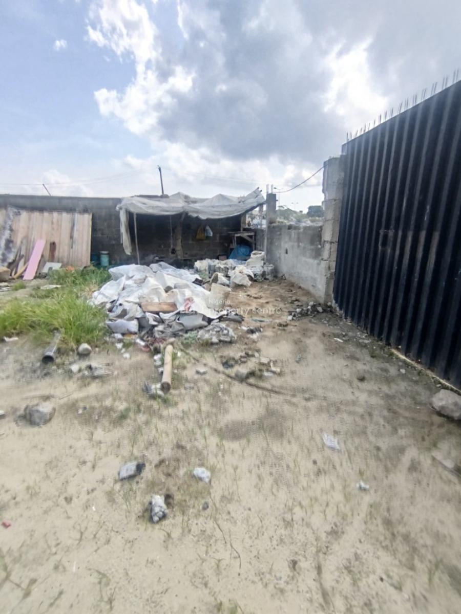a Plot of Land Fenced and Gated Facing Badore Road, Facing Badore Road, Ajah, Lagos, Mixed-use Land for Sale