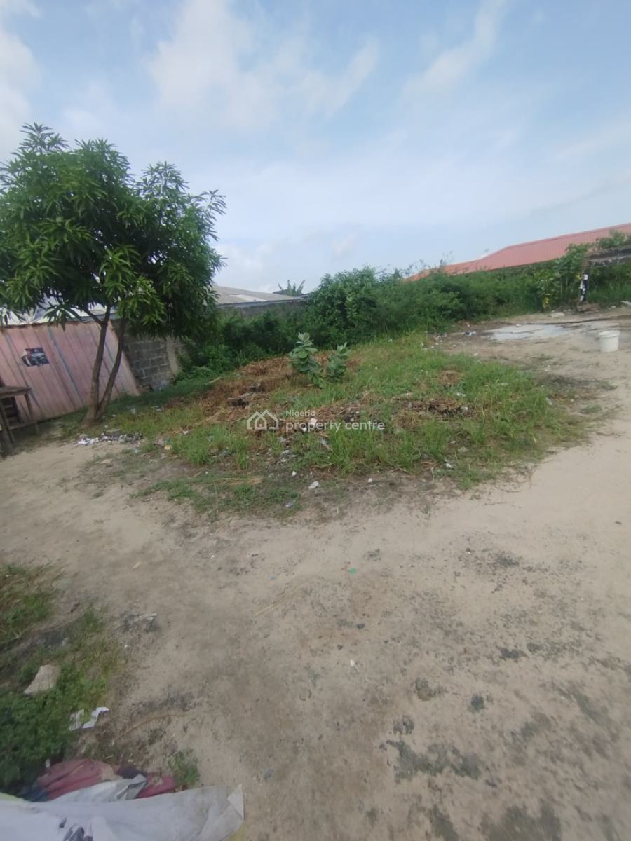 a Plot of Land Fenced and Gated Facing Badore Road, Facing Badore Road, Ajah, Lagos, Mixed-use Land for Sale