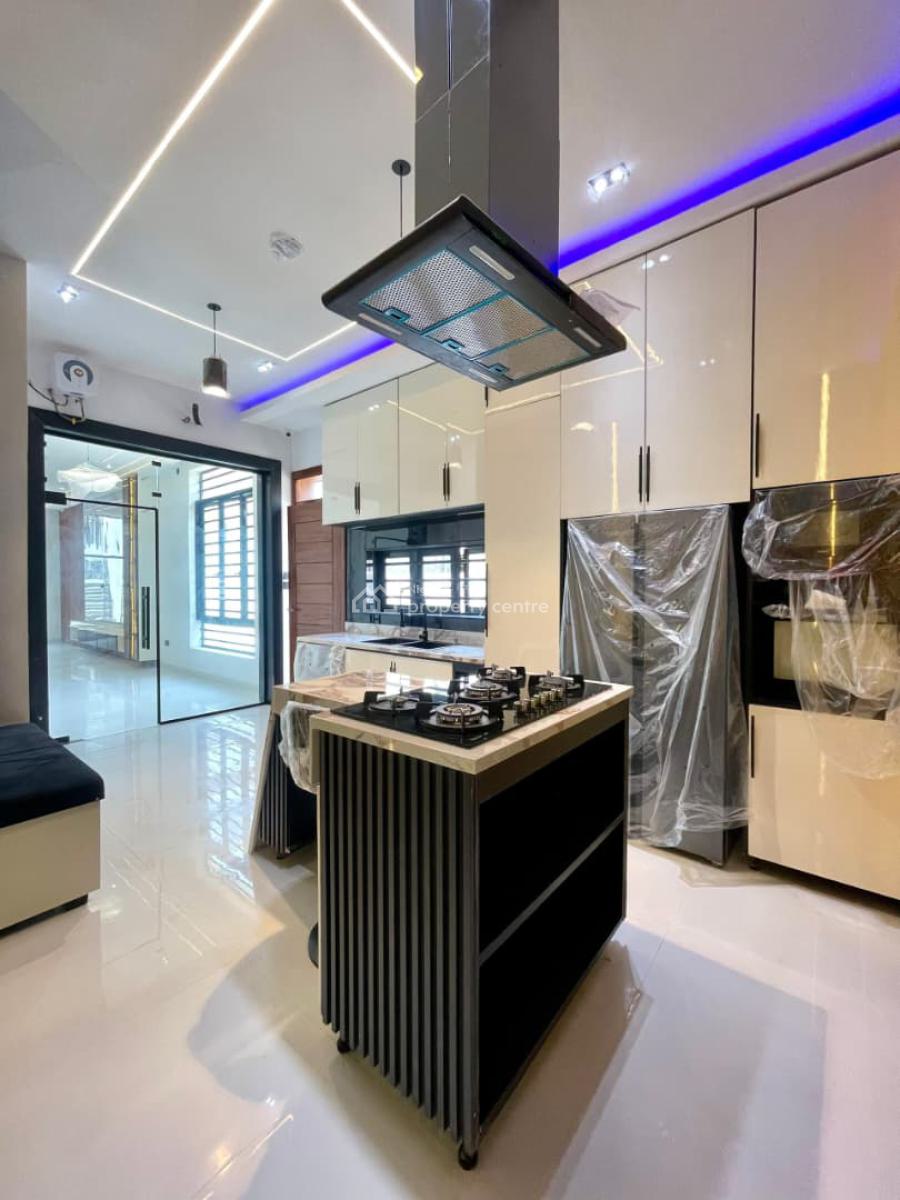 Gorgeously Finished 4 Bed Fully Detached with Bq, 2nd Toll Gate, Lekki, Lekki, Lagos, Detached Duplex for Sale