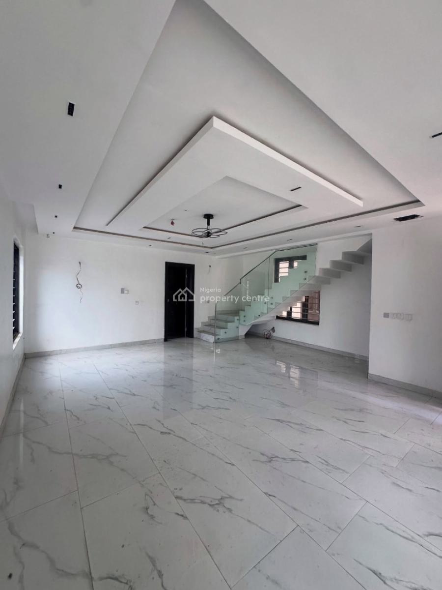 Very Spacious 4 Bedroom Detached Duplex with Swimming Pool and Bq, Chevron, Lekki, Lagos, Detached Duplex for Sale