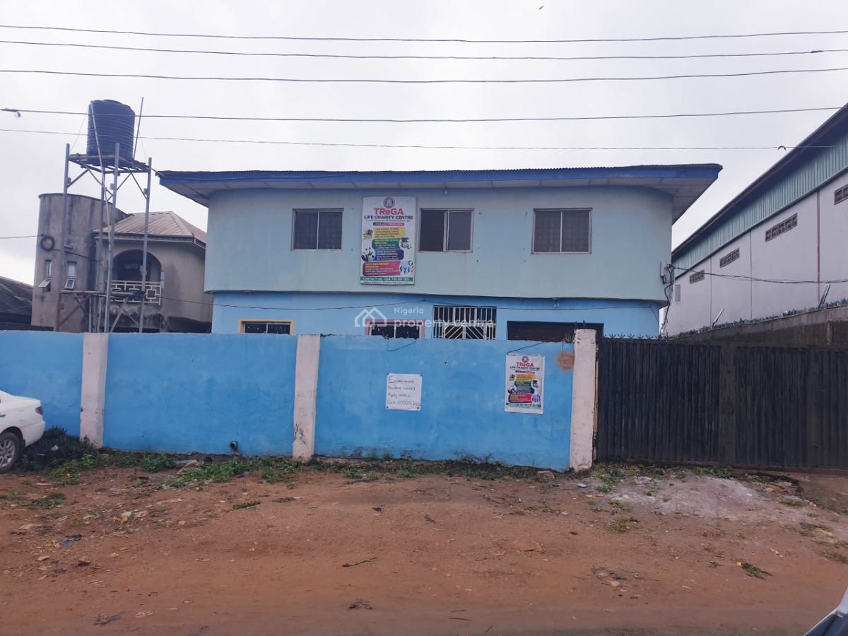 Executive 4bedroom Duplex with Two Flat of 3bedroom, Ait Road Close to Abule Egba, Alagbado, Ifako-ijaiye, Lagos, Detached Duplex for Sale