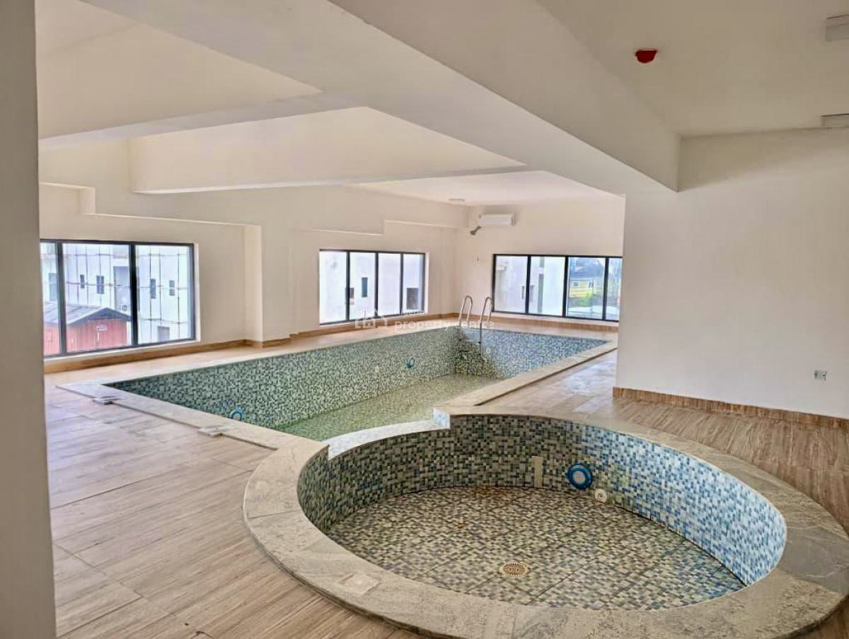 Exquisite 2-bedroom Fully Serviced Apartment with Elevator, Pool & Gym, Lekki Phase 1, Lekki, Lagos, Flat / Apartment for Rent