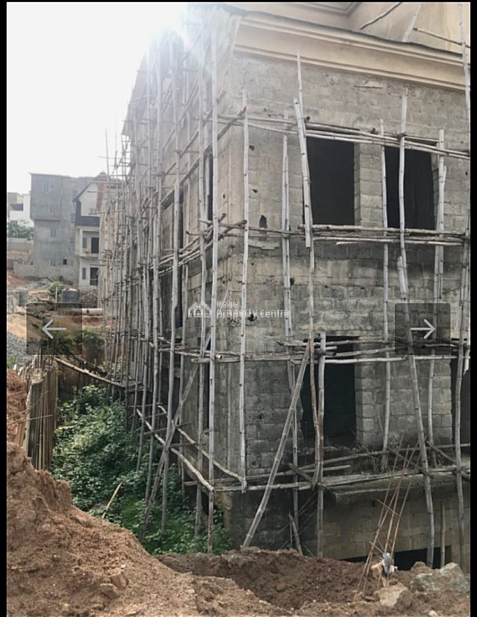 9 Bedrooms Detached Duplex (carcass), By Coza, Guzape District, Abuja, Detached Duplex for Sale