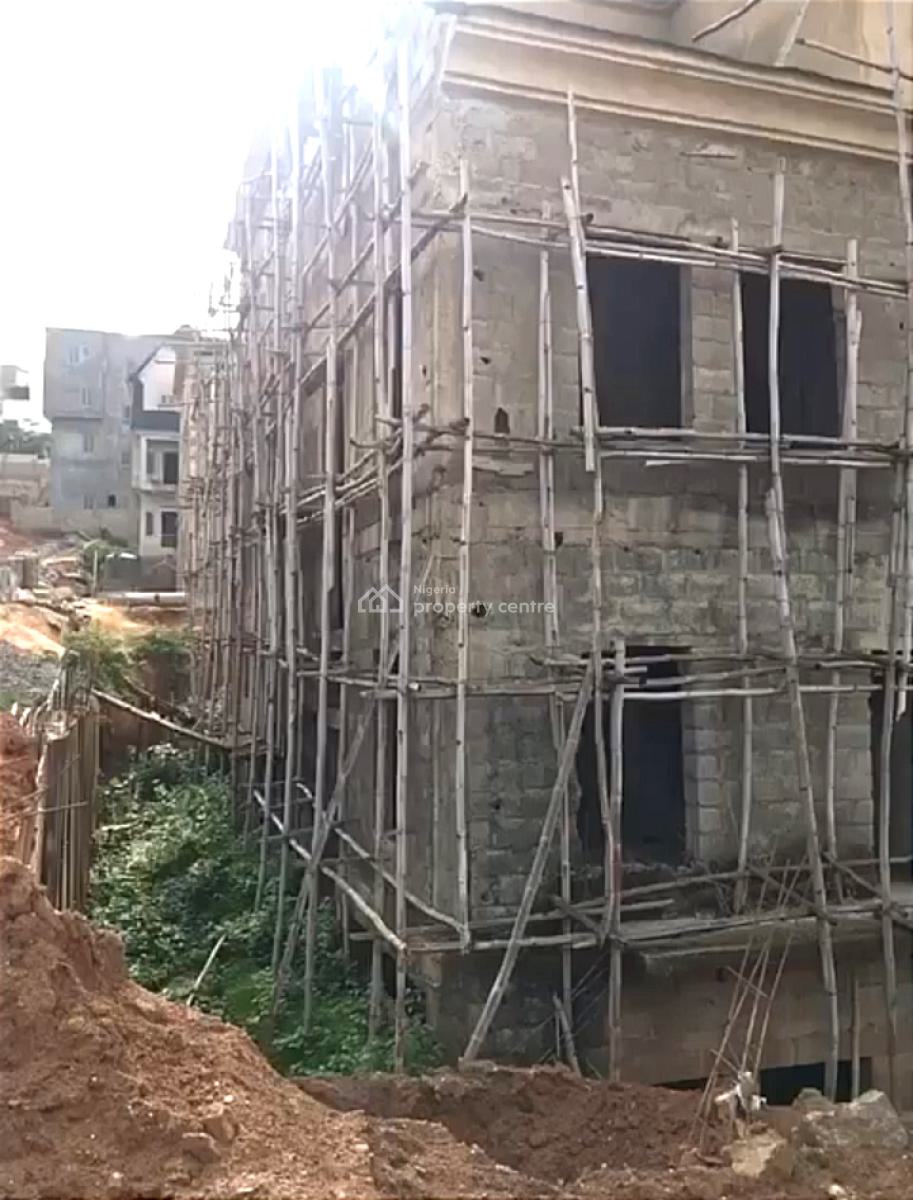 9 Bedroom Detached Duplex (carcass), Coza, Guzape District, Abuja, Detached Duplex for Sale