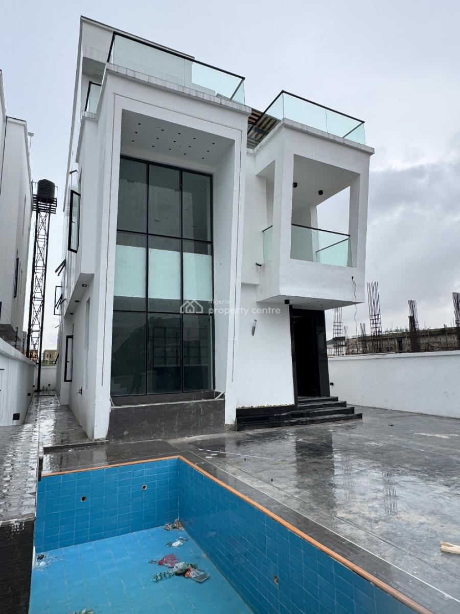 Massive  5  Bedroom Detached Duplex with a Bq  with a Pool, Lekki Phase 1, Lekki, Lagos, Detached Duplex for Sale