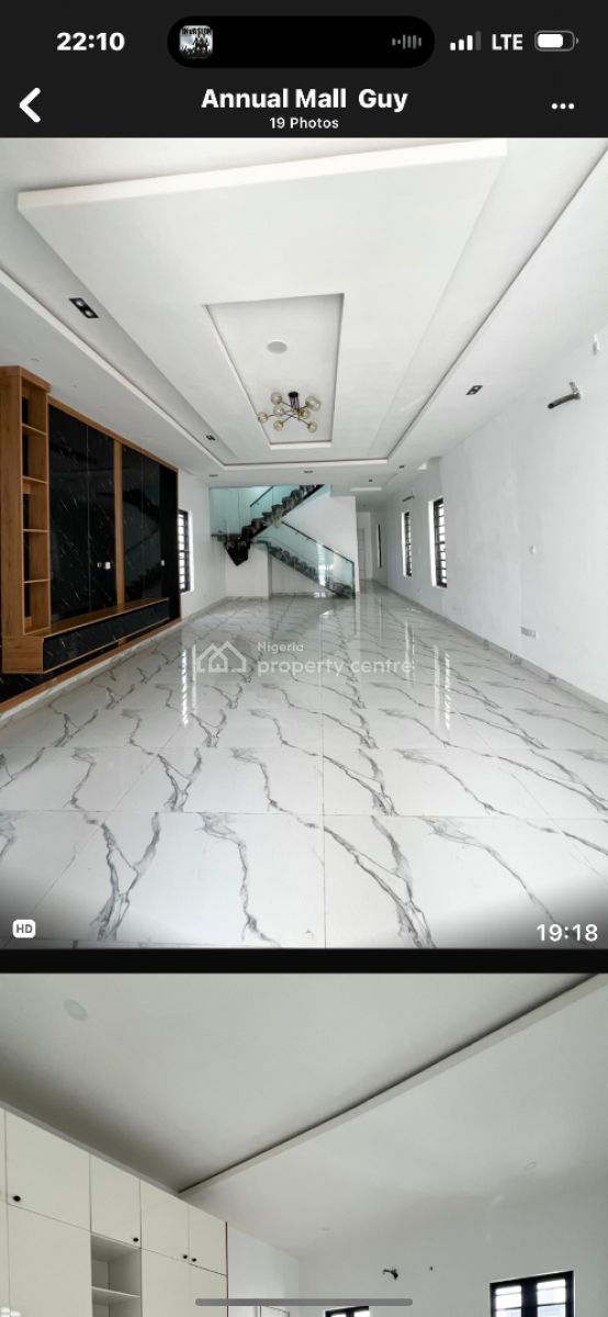 Nice  Sweet 4 Bedroom. Duplex Fully Detached with Bq  &swimming Pool, Orchid Road Lekki Before Round About, Lekki, Lagos, Detached Duplex for Sale