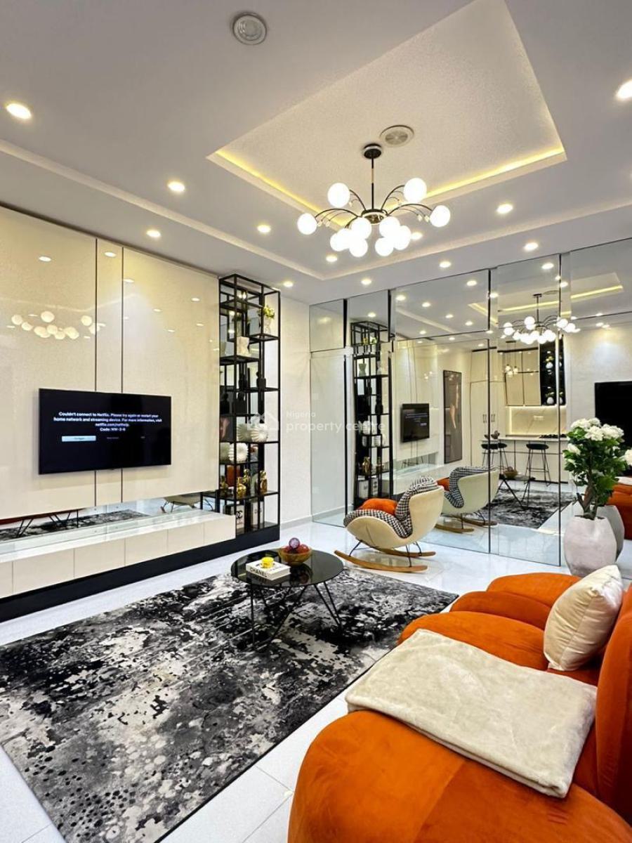 Beautifully Designed 1bedroom Apartment with Cinema, Chevron, Lekki, Lagos, Flat / Apartment Short Let