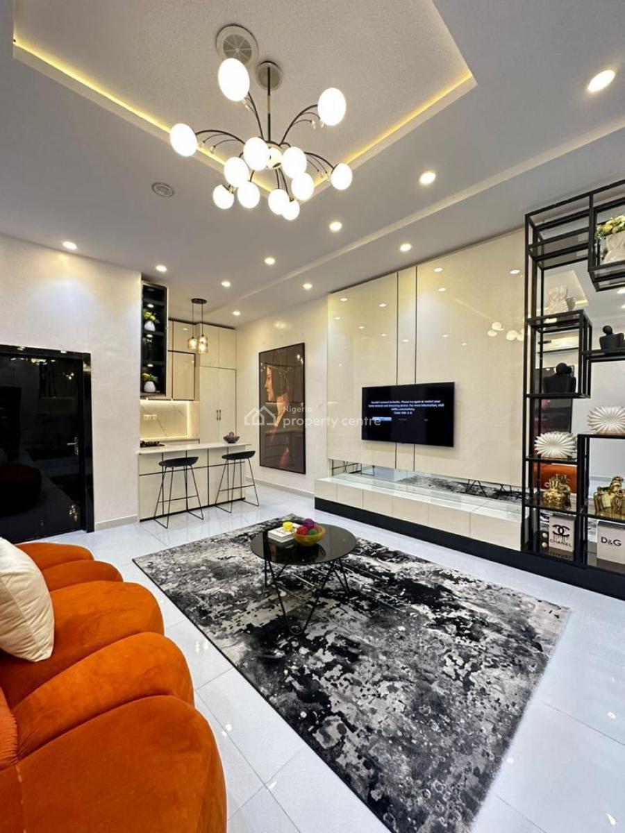 Beautifully Designed 1bedroom Apartment with Cinema, Chevron, Lekki, Lagos, Flat / Apartment Short Let