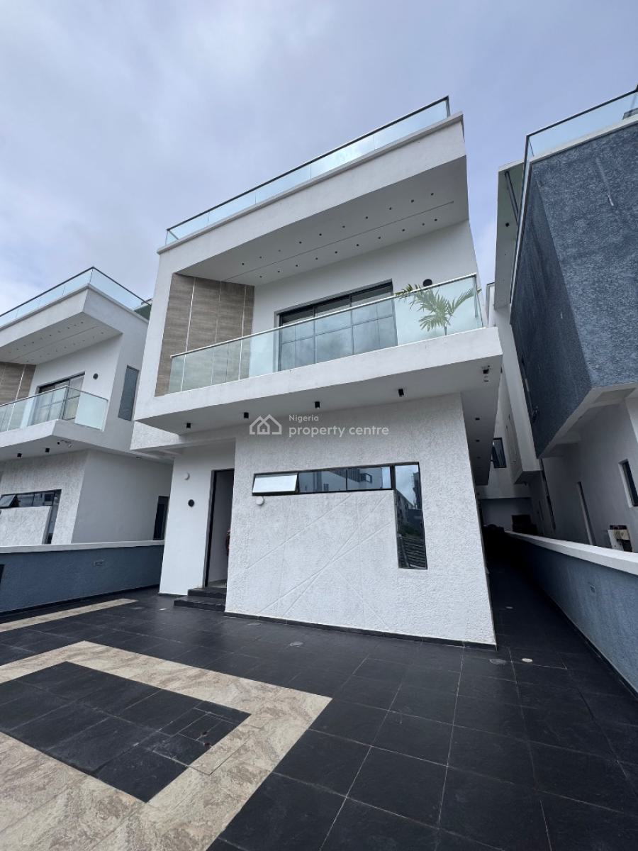 Luxury 5 Bedroom Fully Detached Duplex + Cinema in a Secured Estate, Osapa, Lekki, Lagos, Detached Duplex for Sale