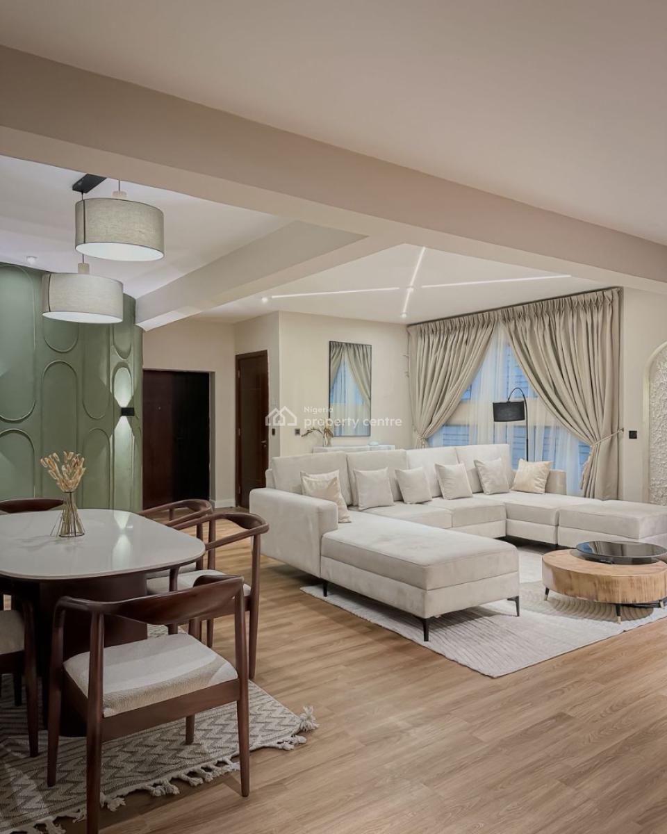 Spacious Stunning 3 Bedroom Apartment in a Secured Estate, Lekki, Lagos, House Short Let