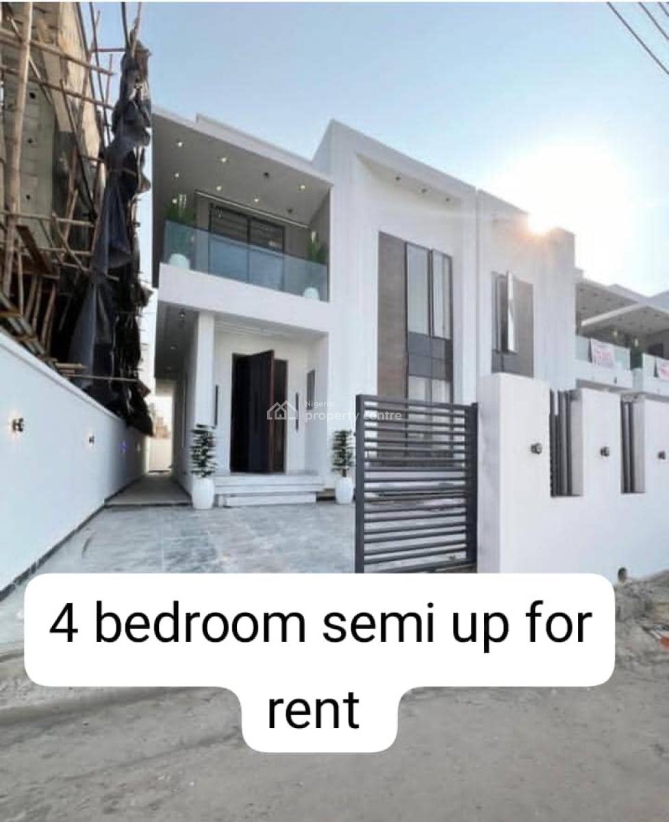 Luxury 4bedroom, Ajah, Lagos, Semi-detached Duplex for Rent
