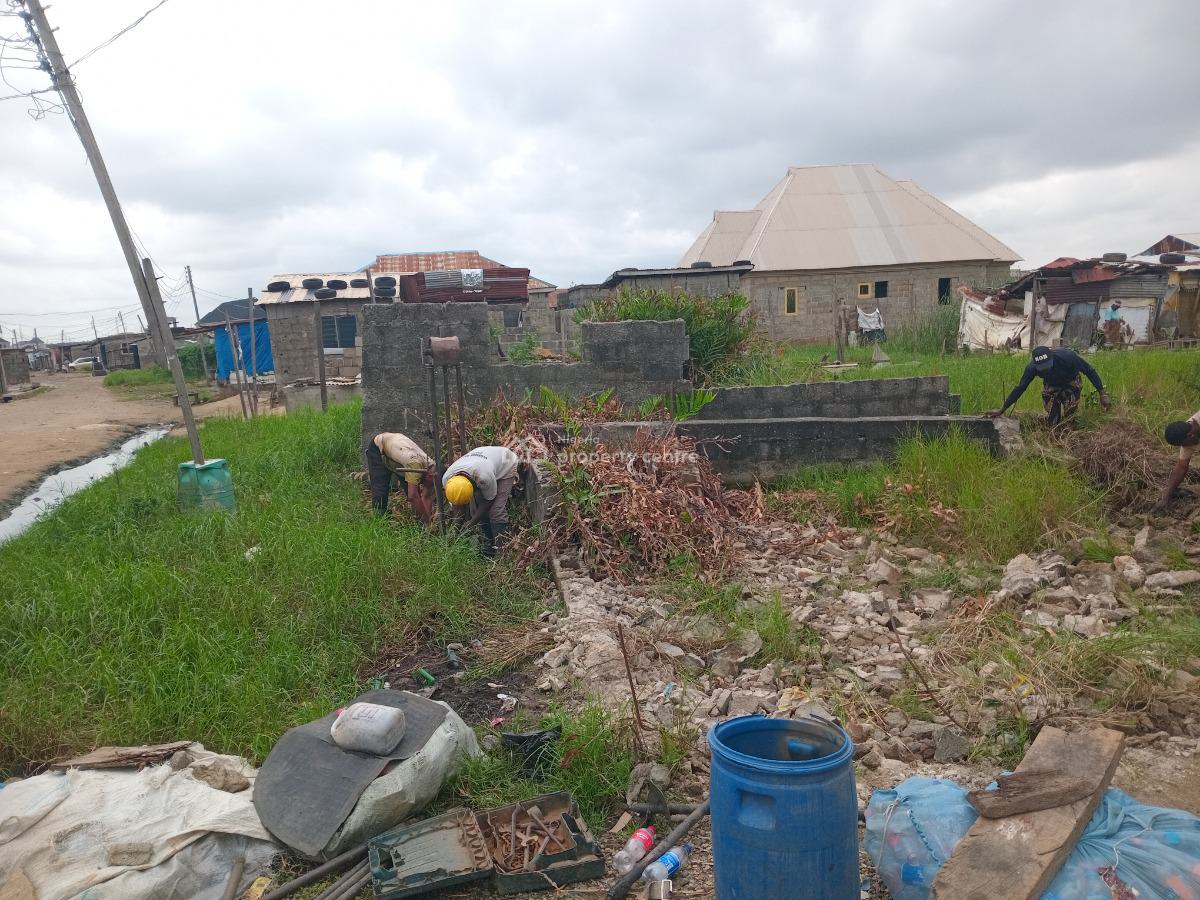 Half Plot of Land Available in a Good Location, Off Oduduwa Street, Oworonshoki, Kosofe, Lagos, Mixed-use Land for Sale