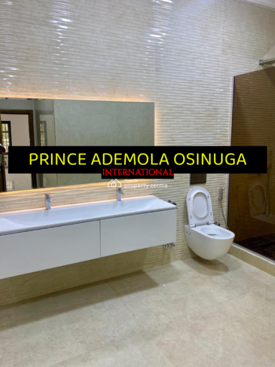 24 Hours Deal - Luxury 5 Bedroom Semi Detached House+2 Bq+pool, Maitama District, Abuja, Semi-detached Duplex for Rent