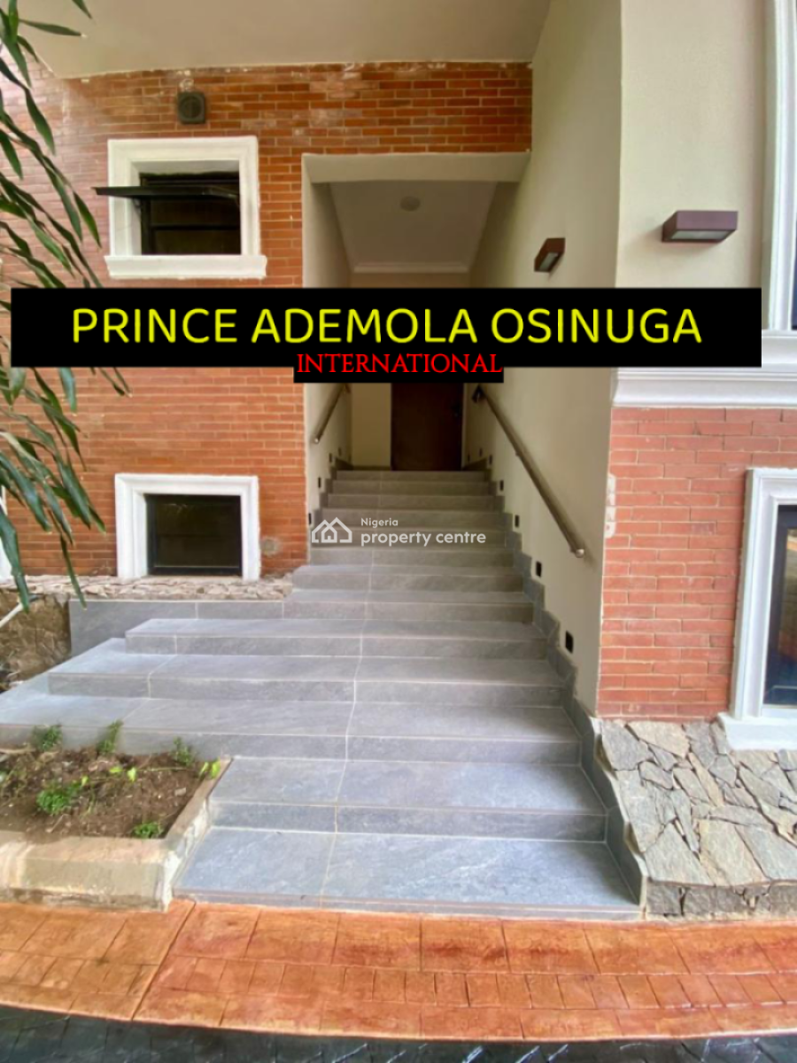 24 Hours Deal - Luxury 5 Bedroom Semi Detached House+2 Bq+pool, Maitama District, Abuja, Semi-detached Duplex for Rent