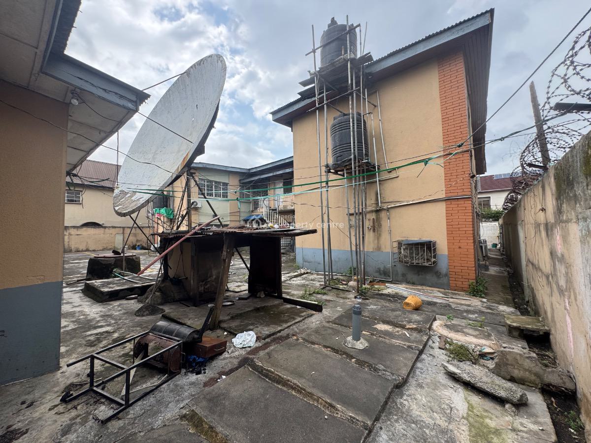 Land in a Secured Estate with 4 Units of 3 Bedroom Flats, Ilupeju Estate, Palmgrove, Ilupeju, Lagos, Residential Land for Sale